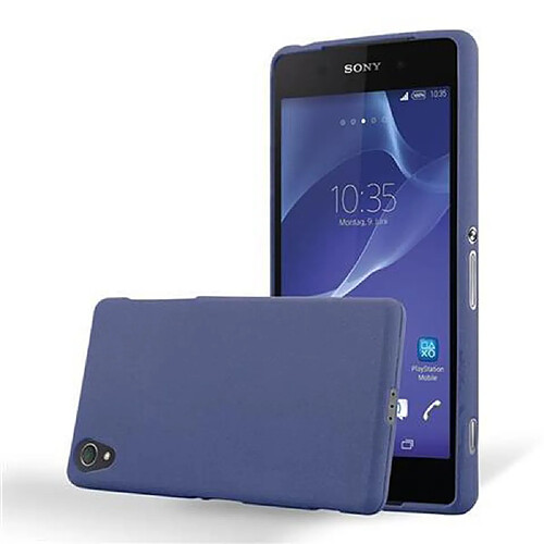 Cadorabo Coque Sony Xperia Z1 Etui en Bleu