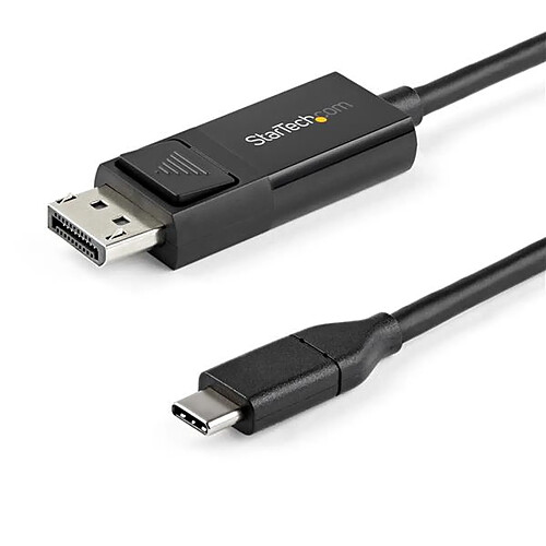 StarTech.com CDP2DP1MBD câble vidéo et adaptateur Noir