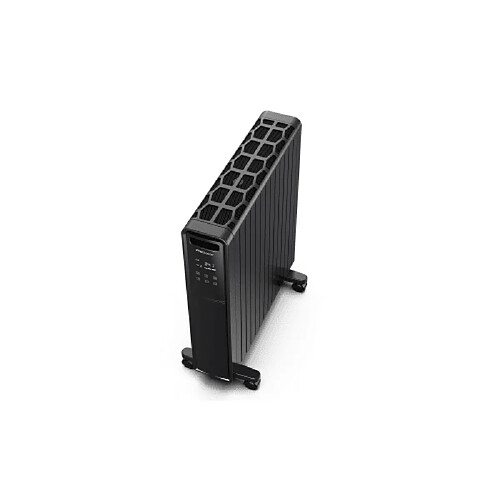 Probreeze Pro Breeze Radiateur Rayonnant 2000W 3 Niveaux de Chauffage LED Télécommande Noir