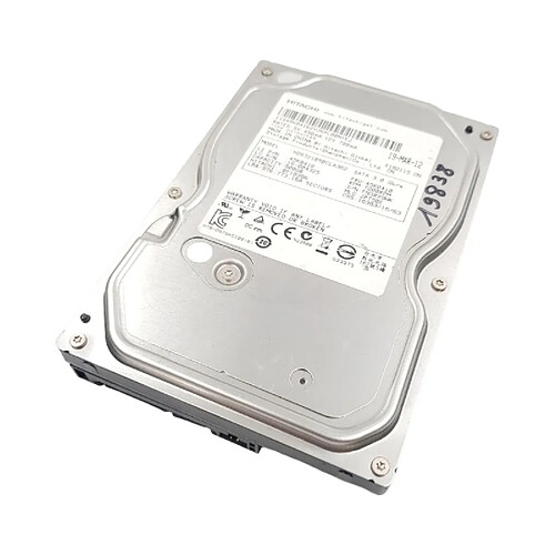 Disque Dur 500Go SATA 3.5 Hitachi HDS721050CLA362 7200rpm 16Mo · Reconditionné