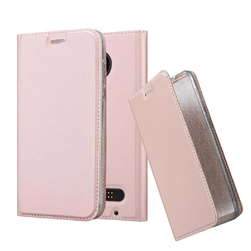 Cadorabo Coque Motorola MOTO Z2 PLAY / Z2 FORCE Etui en Rose