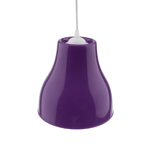 Suspension Luminaire Suspendu Abat-jour Plafond Lustre Abat-Jour Violet