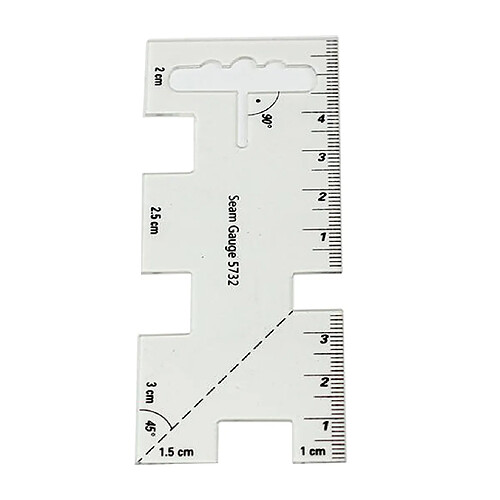 Clair Acrylique Quilting Modèle Bricolage Couture Coupe Dessin Règle Outils