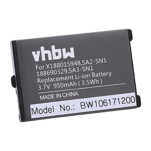 Vhbw batterie LI-ION 950mAh pour SAGEM MY-X1 / MY-X3 / MY-X5 / MY-C5 / MY-Q88