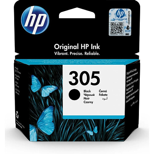 Cartouche d'encre originale HP 305 Noir