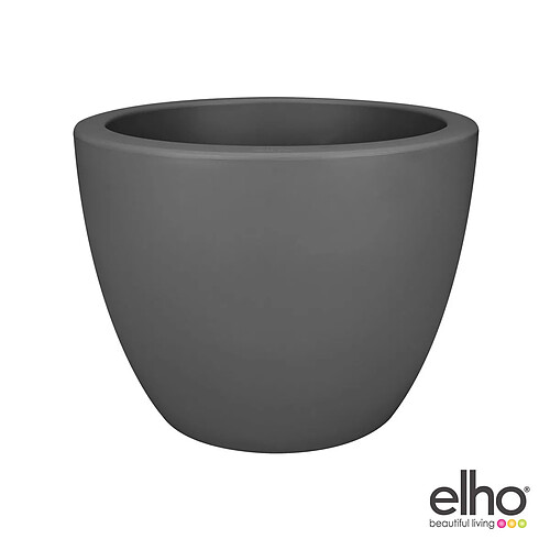 ELHO Pot de Fleurs Pure Soft round 50 cm - anthracite