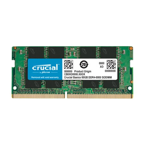 Eurovideo Vg Crucial CB4GS2666 module de mémoire 4 Go 1 x 4 Go DDR4 2666 MHz