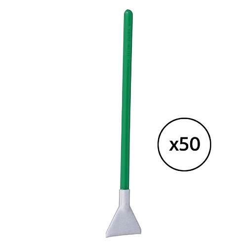 VISIBLEDUST Pack 50 spatules vertes ultra MXD-100, 1,0X 24mm