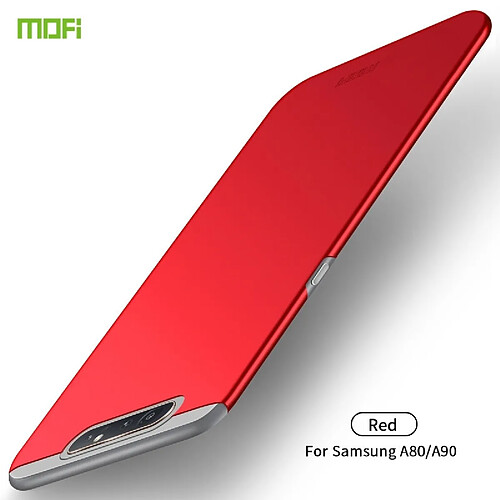 Wewoo Coque Rigide Étui ultra-mince pour ordinateur Galaxy A80 / A90 rouge