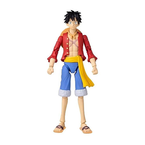 Figurine Anime Heroes - Bandai - One Piece - Luffy - 17 cm