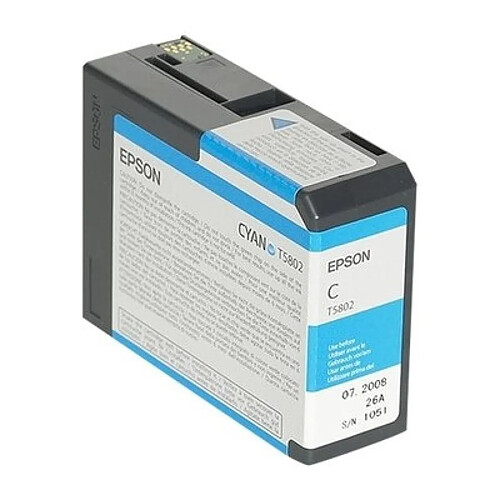 Epson T5802 Cartouche Cyan C13T58020010 (T5802)