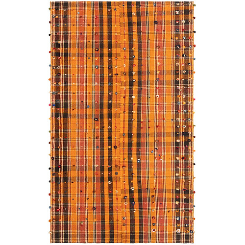 Vidal Tapis de laine 235x136 orange Jajim