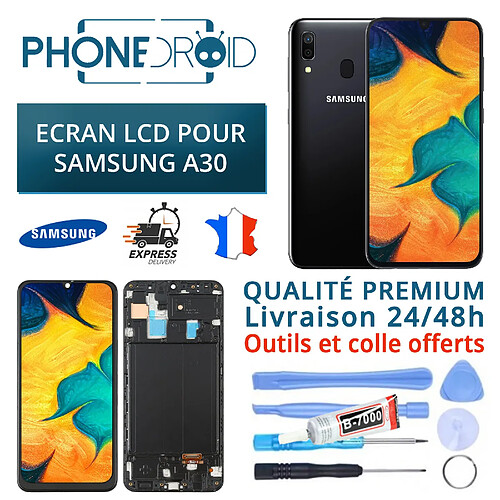 Écran LCD + Tactile Samsung Galaxy A30