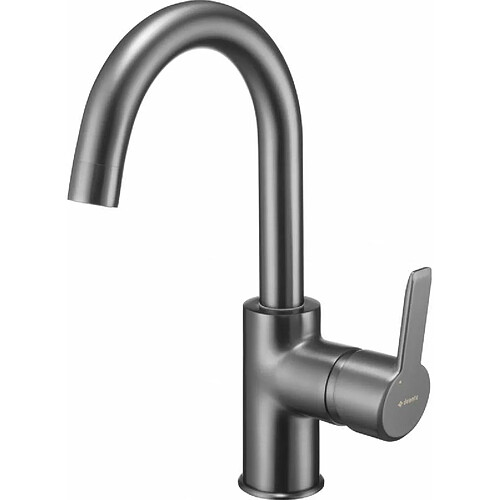 Deante BQA_D24M ARNIKA Robinet de lavabo, Titanium