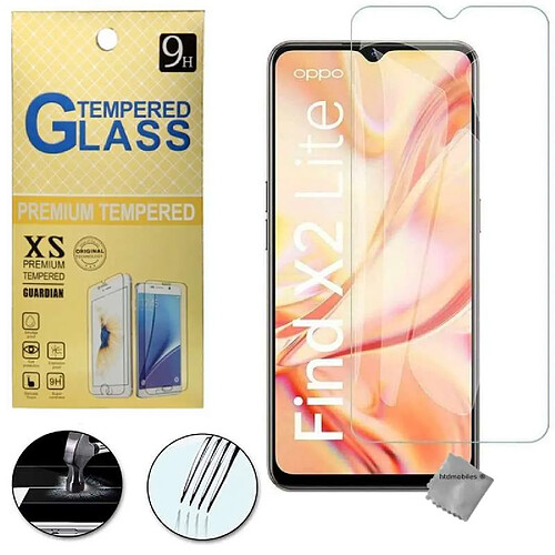 Htdmobiles Film de protection vitre verre trempe transparent pour Oppo Find X2 Lite