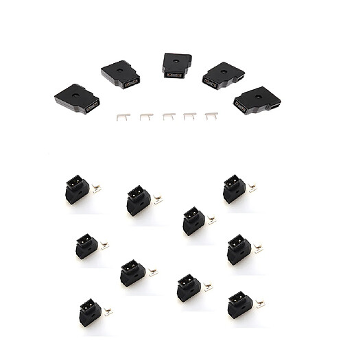 10 Pièces Connecteur D-Tap Mâle +5 Pièces Dtap Plug Femelle Pour Rig Power Anton Batterie