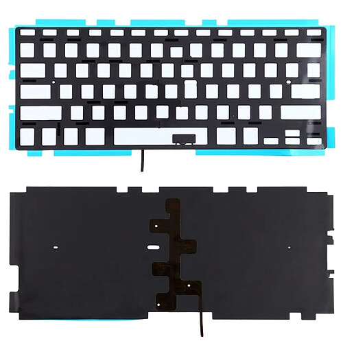 Wewoo Clavier de rechange Rétro-éclairage américain pour Macbook Pro 13 pouces A1278 (2009 ~ 2012)