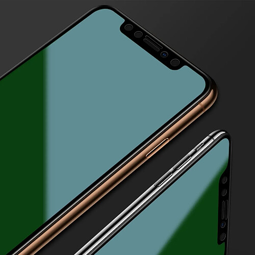 Wewoo Film de verre trempé Pour iPhone 11 / iPhone XR mocolo 0.33mm 9H 3D de incurvé anti-rayons bleus