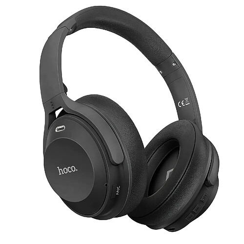 Hoco Hoko Casque Bluetooth avec Réduction de bruit Micro et Boutons de commande Noir