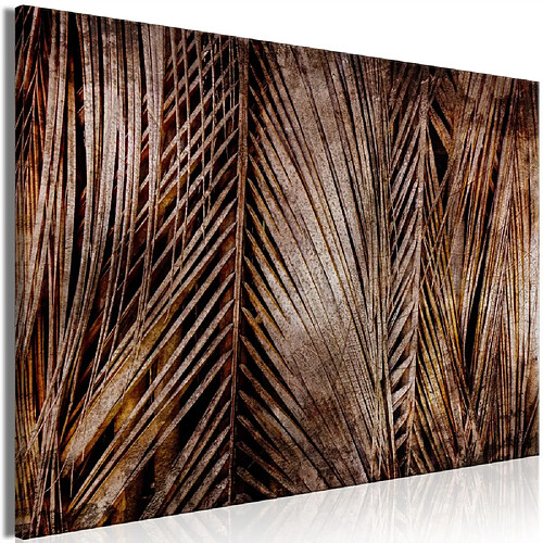 Artgeist Tableau - Dark Palms (1 Part) Wide 60 x 40 cm