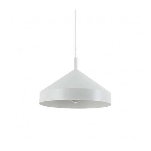 Ideal Lux Suspension Yurta 1 ampoule Métal blanc