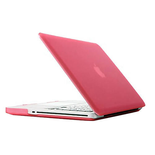 Wewoo Housse Étui rose pour Macbook Pro 15,4 pouces A1286 de protection dur givré