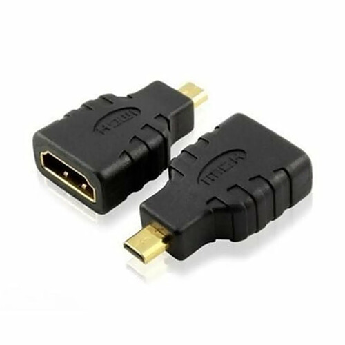 Adaptateur HDMI vers Micro HDMI 3GO AMHDMI Noir