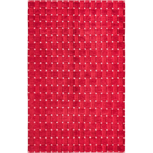 Vidal Tapis de laine 191x119 rouge Darya