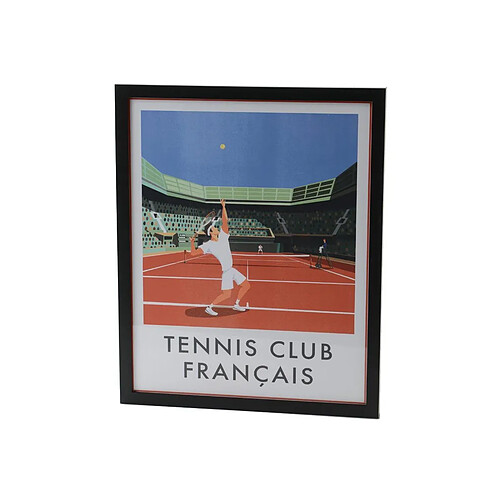 Amadeus Affiche tennis club français 40x50 cm.