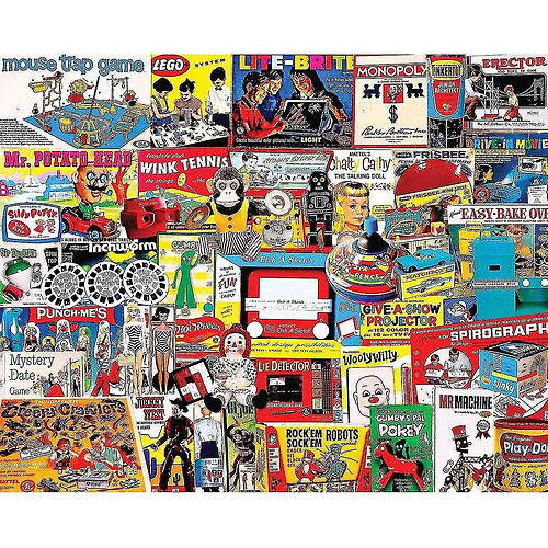 Universal Puzzle de la Montagne Blanche J'ai un des puzzles du puzzle (1000 pièces)