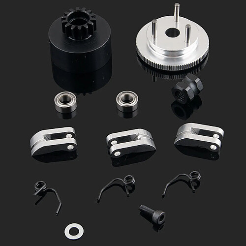 RC Embrayages, Pièces HSP, Chaussures D'embrayage, RC HSP 1/8 Pièces, Flywheel, Clutch Spring, Kit Voiture RC, Cloche D'embrayage, RC Nitro Buggy