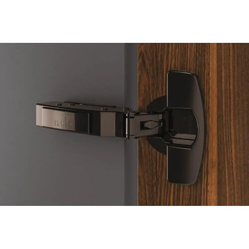 Hettich Charnières Sensys P2O Obsidien 110 8675 à visser entraxe 52 coudure 0