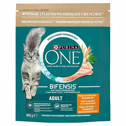 Aliments pour chat Purina Adulte Poulet 800 g