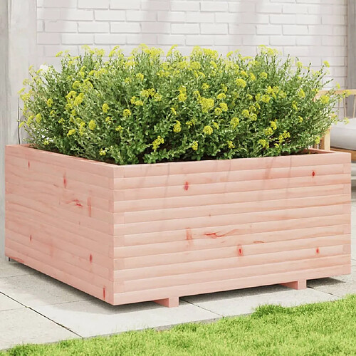 vidaXL Jardinière 100x100x49,5 cm bois massif de douglas