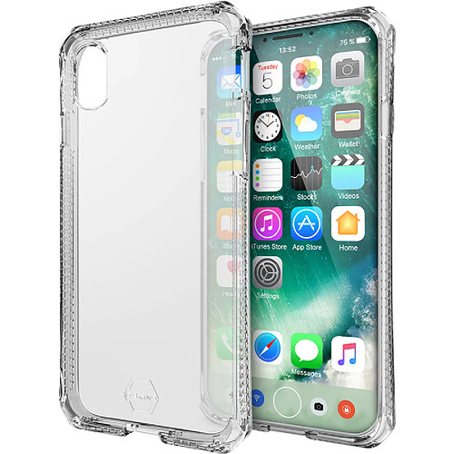 BIGBEN Coque Spectrum pour iPhone X/XS - Transparent