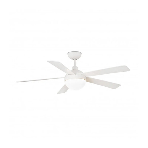 faro Plafonnier ventilateur Izaro blanc 42 Cm