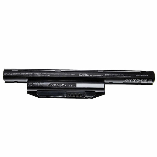 vhbw batterie compatible avec Fujitsu Lifebook E7560MP5CBDE, E7560MP5CNDE, E7560MP5DBDE, LIFEBOOK AH564 laptop (4400mAh, 10,8V, Li-Ion, noir)