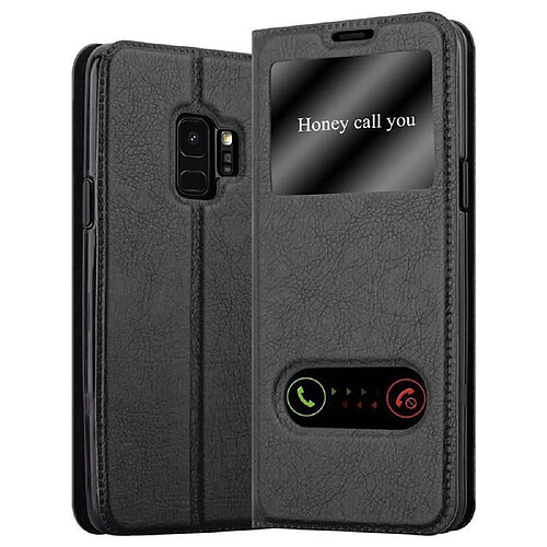 Cadorabo Coque Samsung Galaxy S9 Etui en Noir