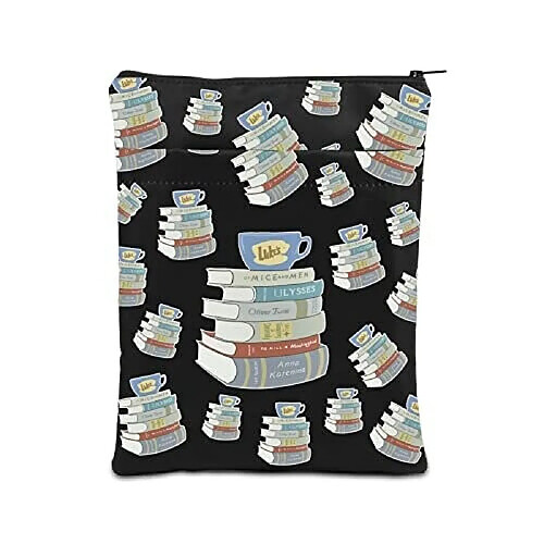 Gilmore Gift Cadeau du meilleur ami Gilmore Inspire Pochette de livre pour les fans de Gilmore Gilmore Merchandise Lukes Couverture de livre Portable (Aime les souris UK)