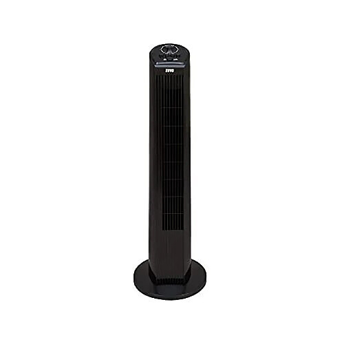 Ventilateur à Tour Oscillante ZUVO de 30", ventilateur Portable Sans Lame à 3 Vitesses avec Minuterie de 120 Minutes, Fonctionnement Silencieux Ventilateur Peu Encombrant pour Salon à Domicile a