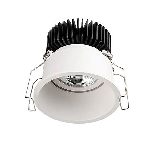 Downlight Encastré En Aluminium 4000K Plafonnier Salle De Bains Haute Luminosité Black_5W_55mm