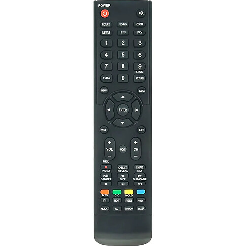 SANAG Rm-C3311 Nouvelle Telecommande De Remplacement Adaptee Jvc Lcd Led Tv Lt-43Hw97U Lt-49Hw97U Telecommandeler