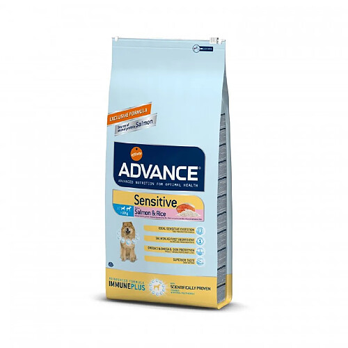 Advance Diet Croquettes Advance pour chiens Mini Sensitive Sac 3 kg (DLUO 3 mois)