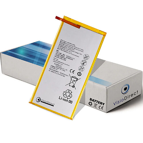 Visiodirect Batterie compatible avec Huawei Mediapad T3 10 9 6" 3.8V 4800mAh