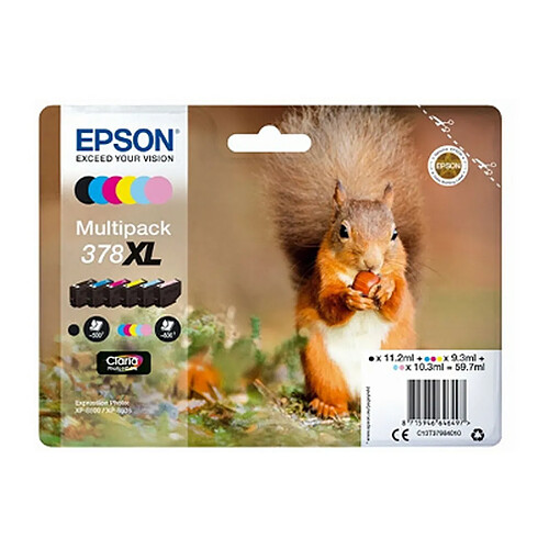 Pack de Cartouche d encre Epson Ecureuil 6 couleurs XL