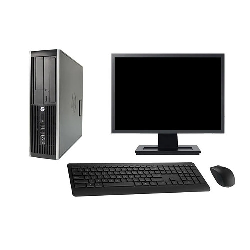 PC HP Compaq 6200 Pro SFF Ecran 19" G630 RAM 16Go SSD 480Go Windows 10 Wifi · Occasion