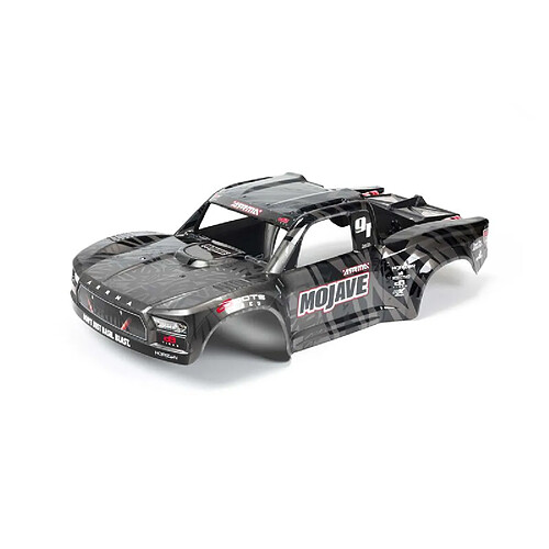 Carosserie MOJAVE 1/7 EXB Peinte et Decalques Trimmed Noir - Arrma