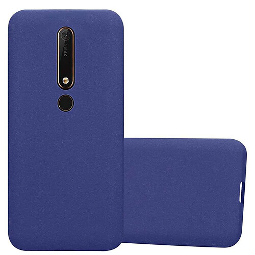 Cadorabo Coque Nokia 6,1 Etui en Bleu