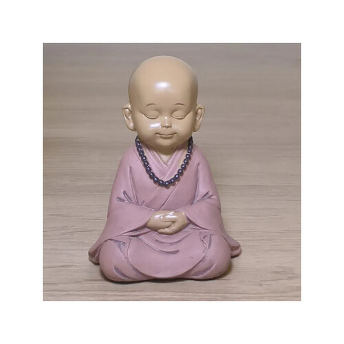 Statuette zen Bouddha 4 - L 8,4 x l 6,5 x H 10,5 cm