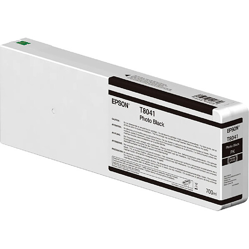 Epson Consumables: Ink Cartridges Consumables: Ink Cartridges, UltraChrome HDX, Singlepack, 1 x 700.0 ml Photo Black